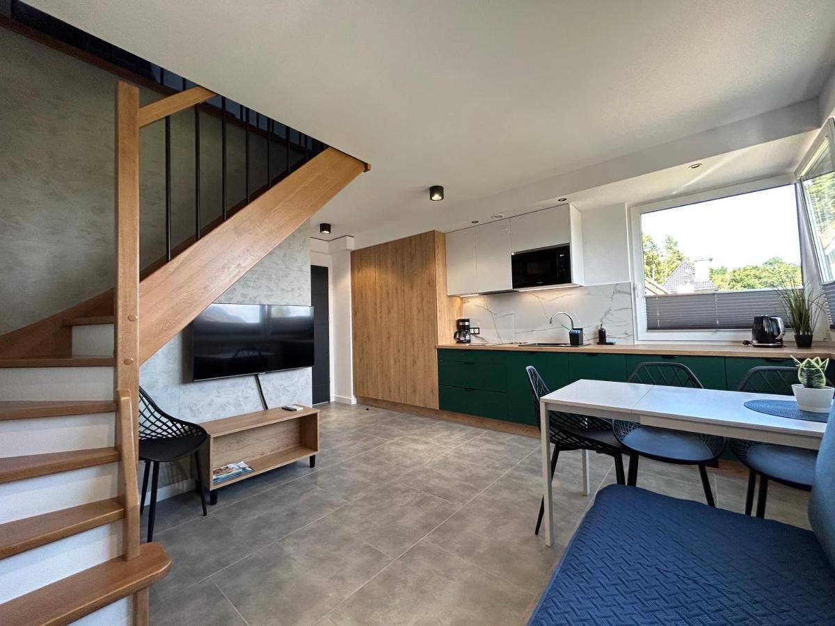 Apartamenty W Sam Las By Klif Ustka- Apartament Dwupoziomy Z Klimatyzacja Ul Poswiatowskiej 42 Екстериор снимка